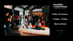 Connecting Film, TV, Music, Media Networking at Mint Leaf Lounge Bank