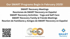 TriCircle's SMART Recovery Events Start February 2025!