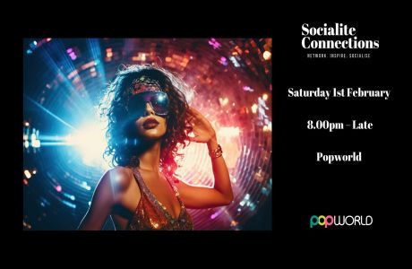 80s 90s Disco Party and Welcome Drink at Popworld on 01 February 2025, London, England, United Kingdom