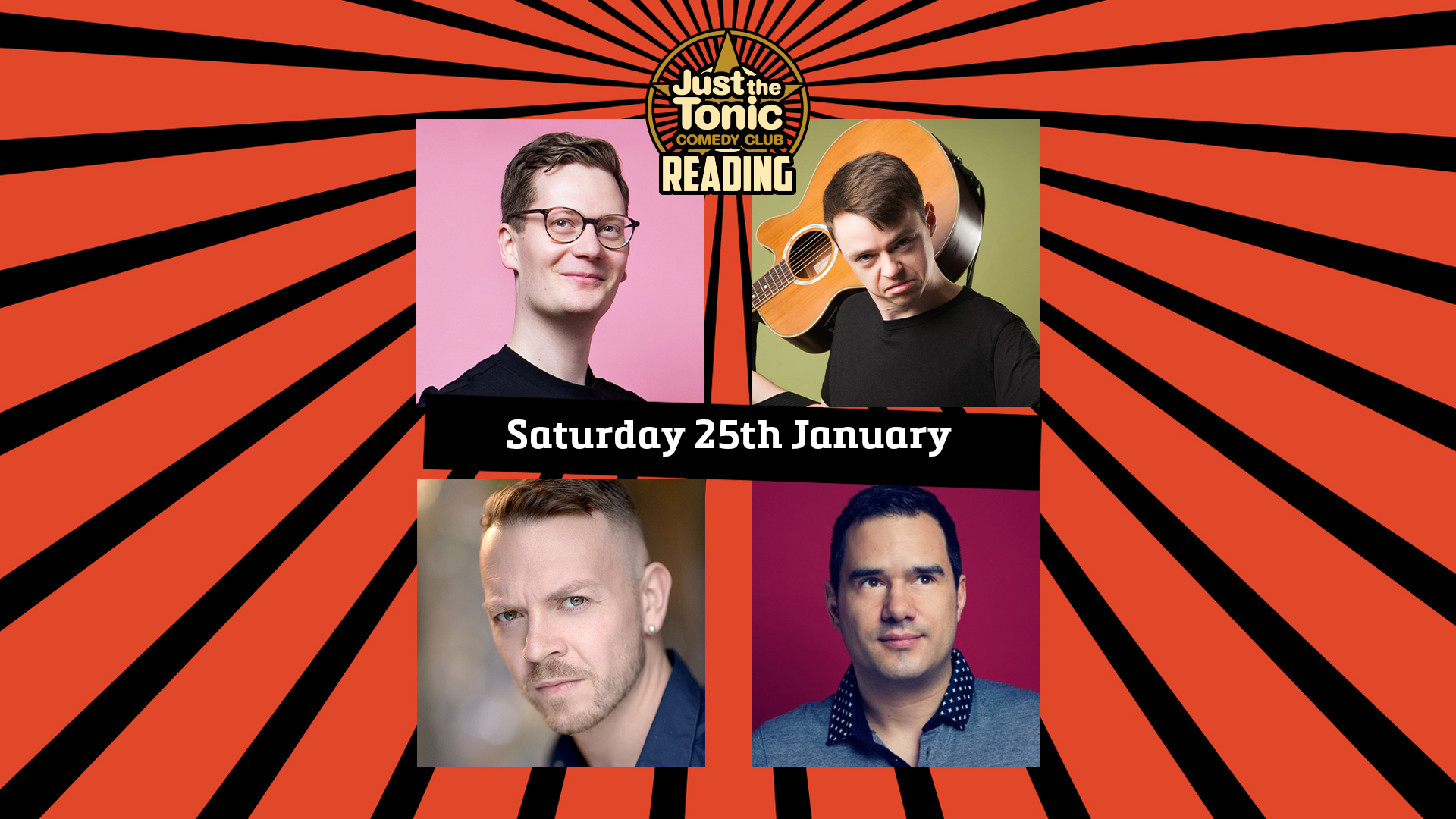 Just The Tonic Comedy Club - Reading, Reading, United Kingdom