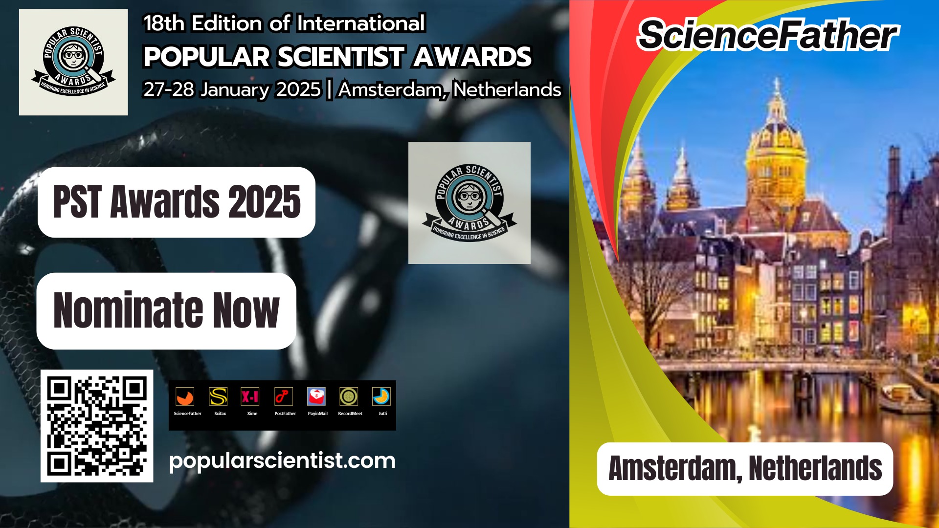 18th Edition of International Popular Scientist Awards, Online Event
