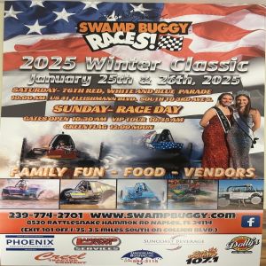 2025 Winter Classic Swamp Buggy Races, Naples, Florida, United States