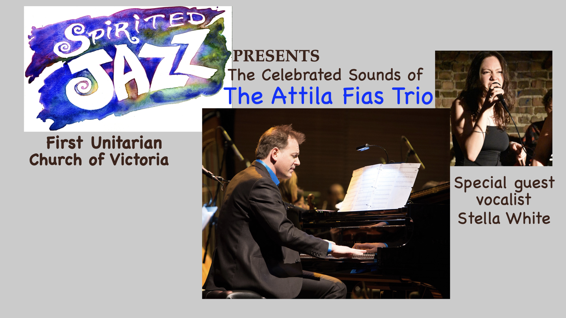Spirited Jazz In The Sanctuary, Victoria, British Columbia, Canada