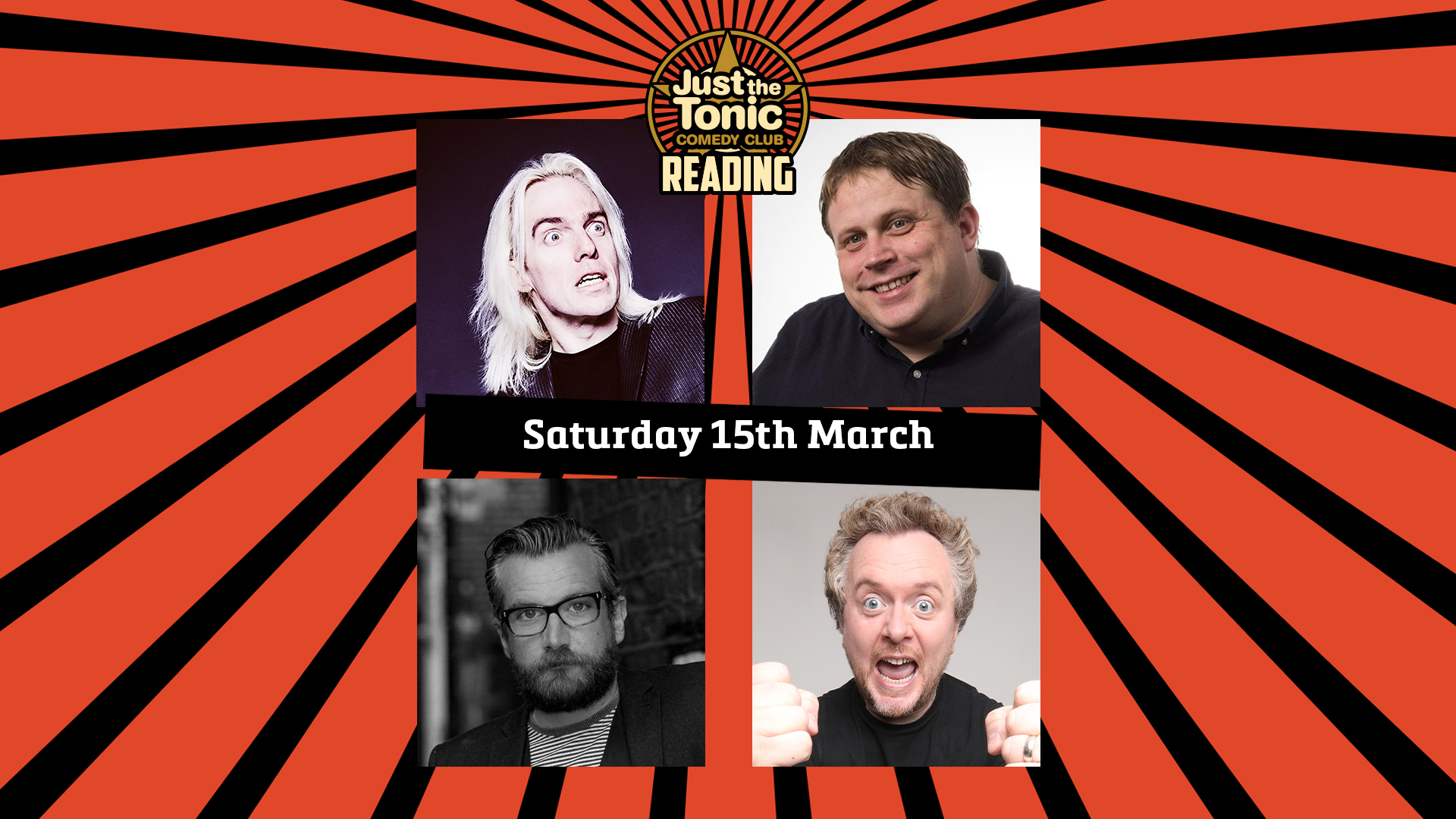 Just The Tonic Comedy Club - Reading On 15 March 2025, Reading, England, United Kingdom