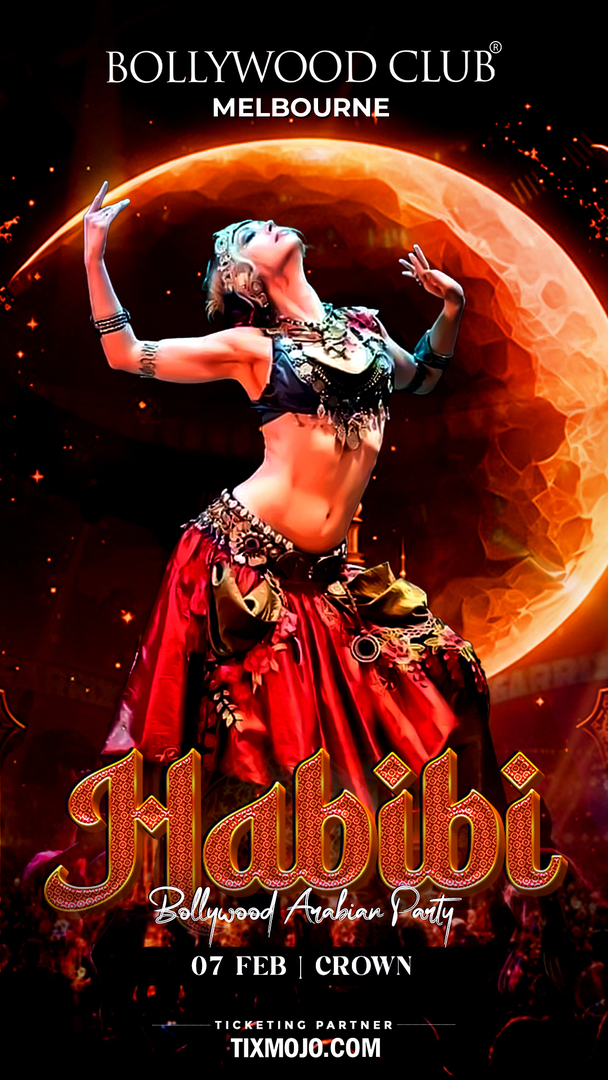 HABIBI : The Arabian Bollywood Party at Crown, Melbourne, Southbank, Victoria, Australia