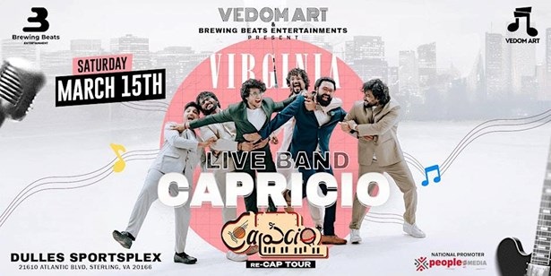 Band Capricio Recap Tour 2025 - Virginia, Sterling, Virginia, United States