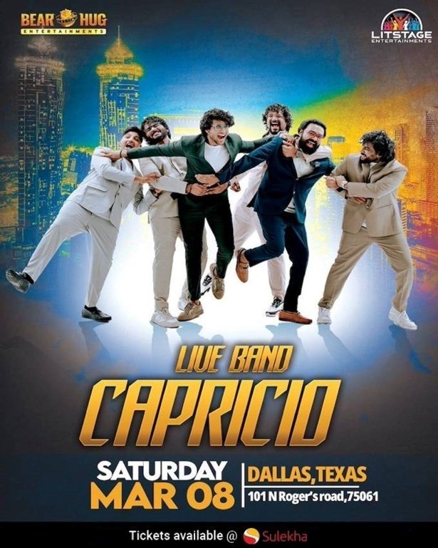 Band Capricio Recap Tour 2025 - Dallas, Irving, Texas, United States