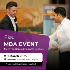 Access MBA event in Mumbai on March 1st