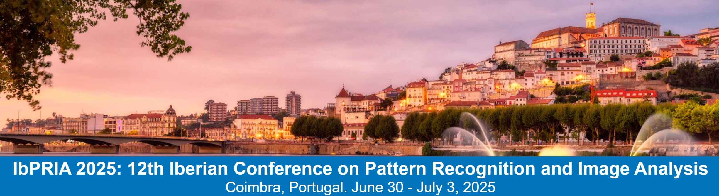 12th Iberian Conference on Pattern Recognition and Image Analysis [IbPRIA 2025], Coimbra, Portugal