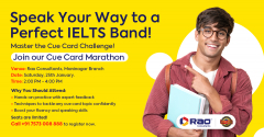 Cue Card IELTS Speaking Marathon - Rao Consultants