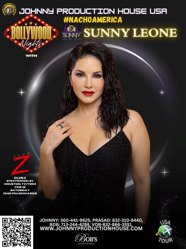 #nachoamerica USA tour of DJ SUNNY LEONE, Houston, Texas, United States