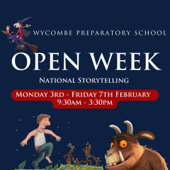 Wycombe Prep's National Storytelling Open Week