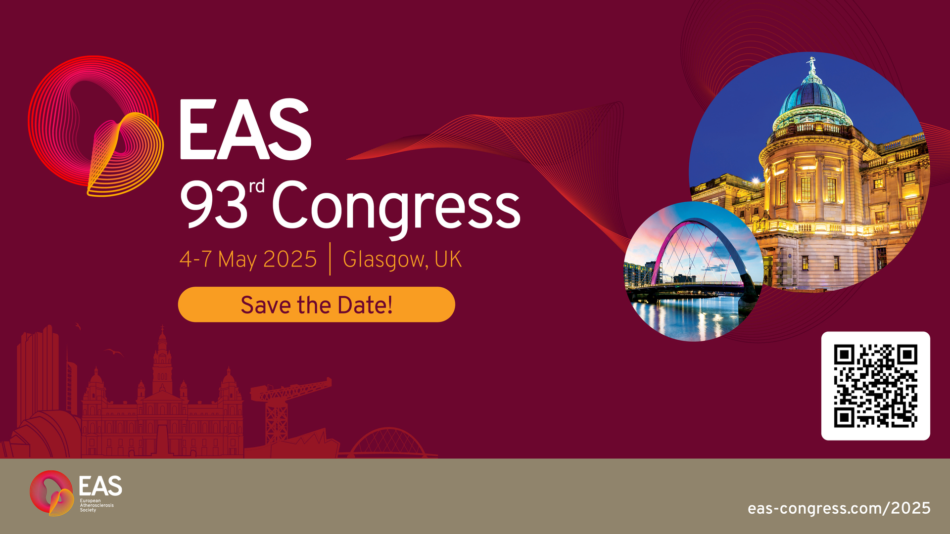 93rd EAS Congress | 4-7 May, 2025 | Glasgow, UK, Glasgow, Scotland, United Kingdom