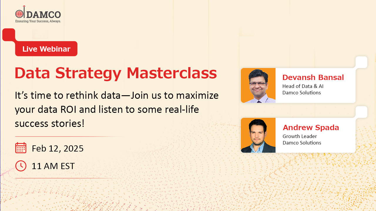 [[Live Webinar] Data Strategy Masterclass, Online Event
