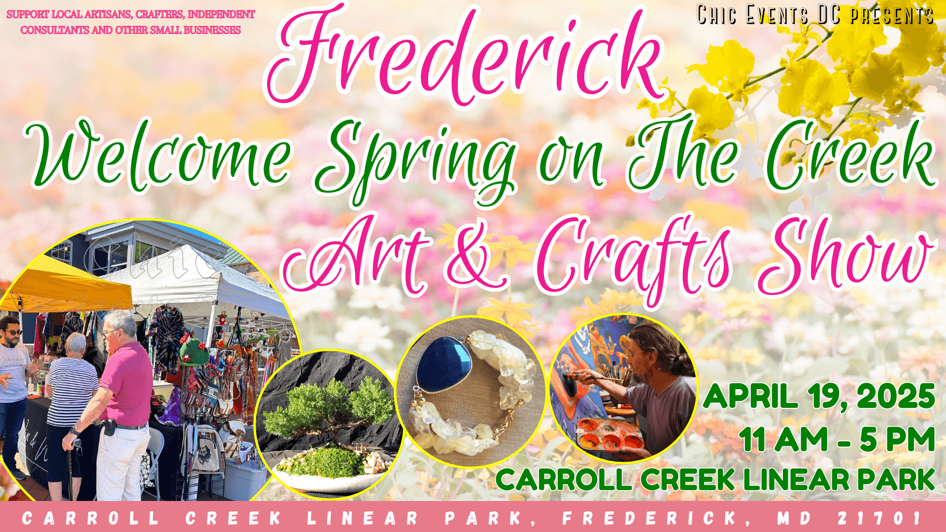 Frederick Welcome Spring on the Creek Art & Crafts Show, Frederick, Maryland, United States