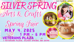 Silver Spring Mother's Day Arts & Crafts Spring Fair @ Veterans Plaza