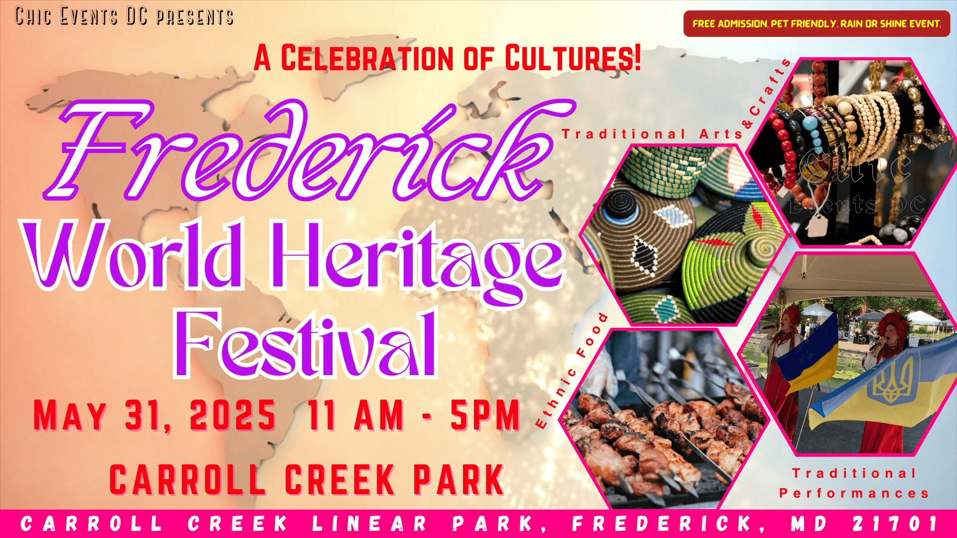 World Heritage Festival @ Carroll Creek Park, Frederick, MD, Frederick, Maryland, United States