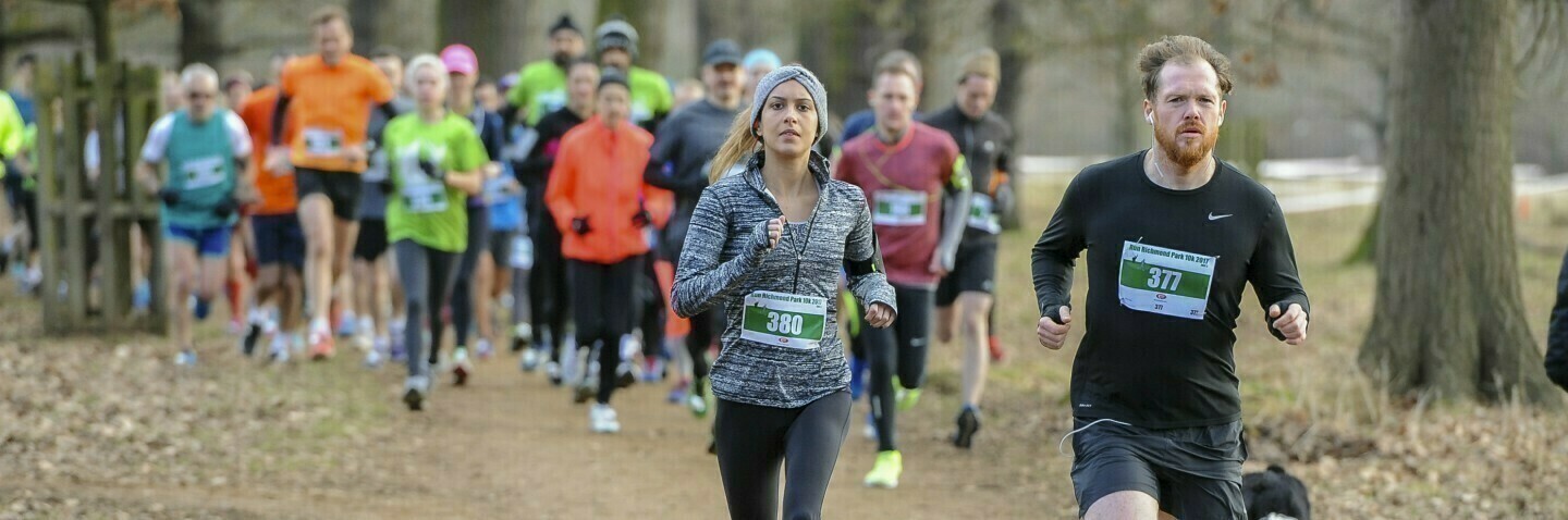 Richmond Park June 5k,10k and Half Marathon, London, England, United Kingdom