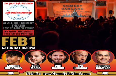 Comedy Oakland at All Out Comedy Theater, Oakland, California, United States