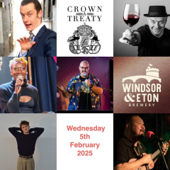Comedy @ The Crown and Treaty Uxbridge Ticket Includes a FREE DRINK! Paul Tonkinson and more