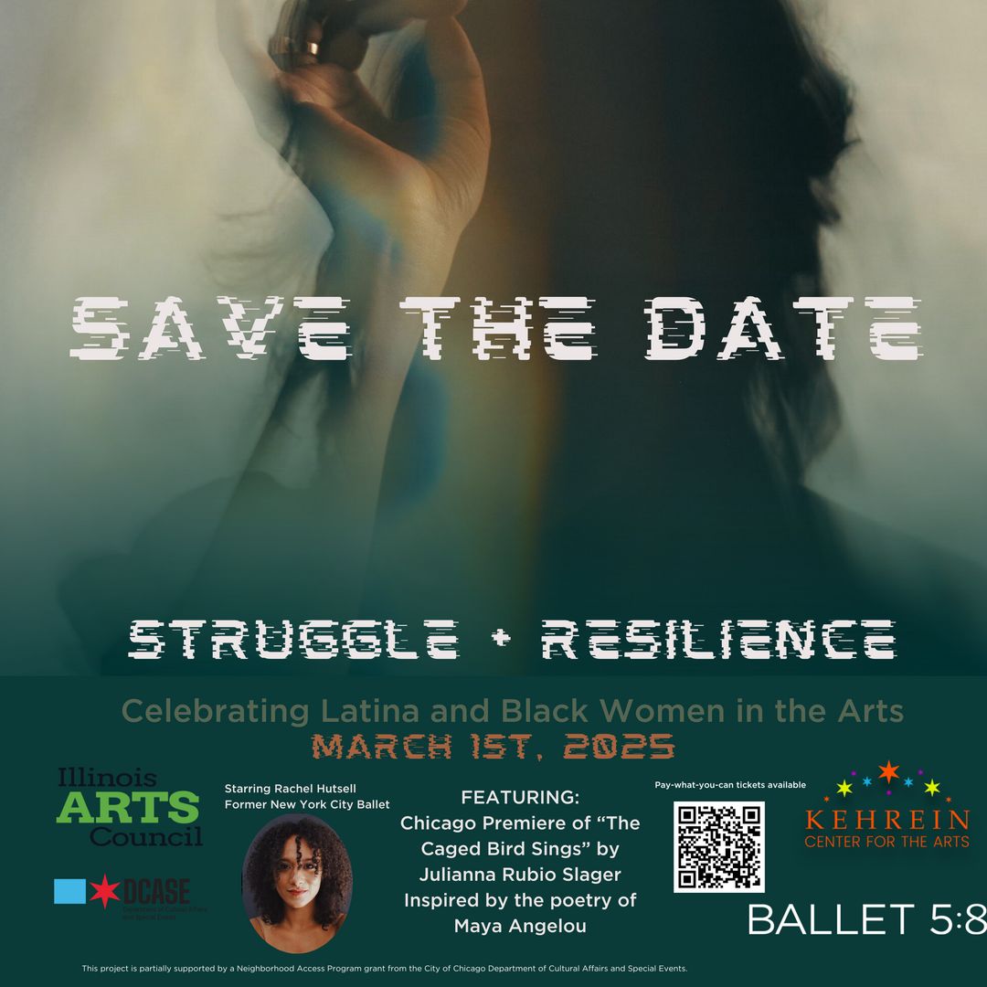Struggle and Resilience | March 1, 2025 @ 7:00 PM at the Kehrein Center for the Arts in Austin, Chicago, Illinois, United States