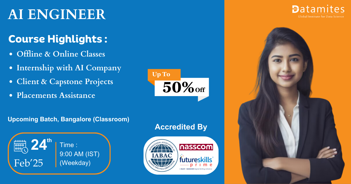 Offline Artificial Intelligence Course in Bangalore, Bangalore, Karnataka, India