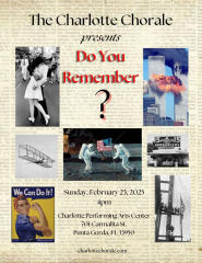Do You Remember? - The Charlotte Chorale takes a musical journey of pivotal moments in history