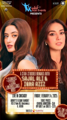 Sajal Ali & Iqra Aziz Live in Chicago