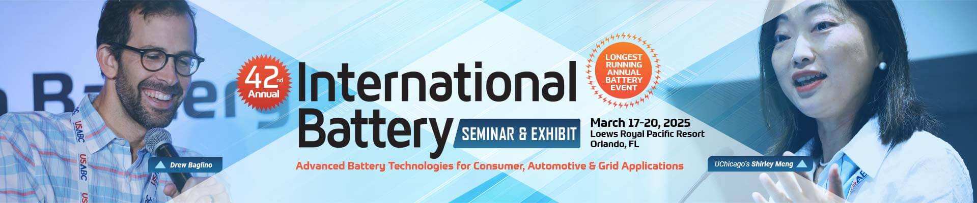 International Battery Seminar & Exhibit, Orlando, Florida, United States