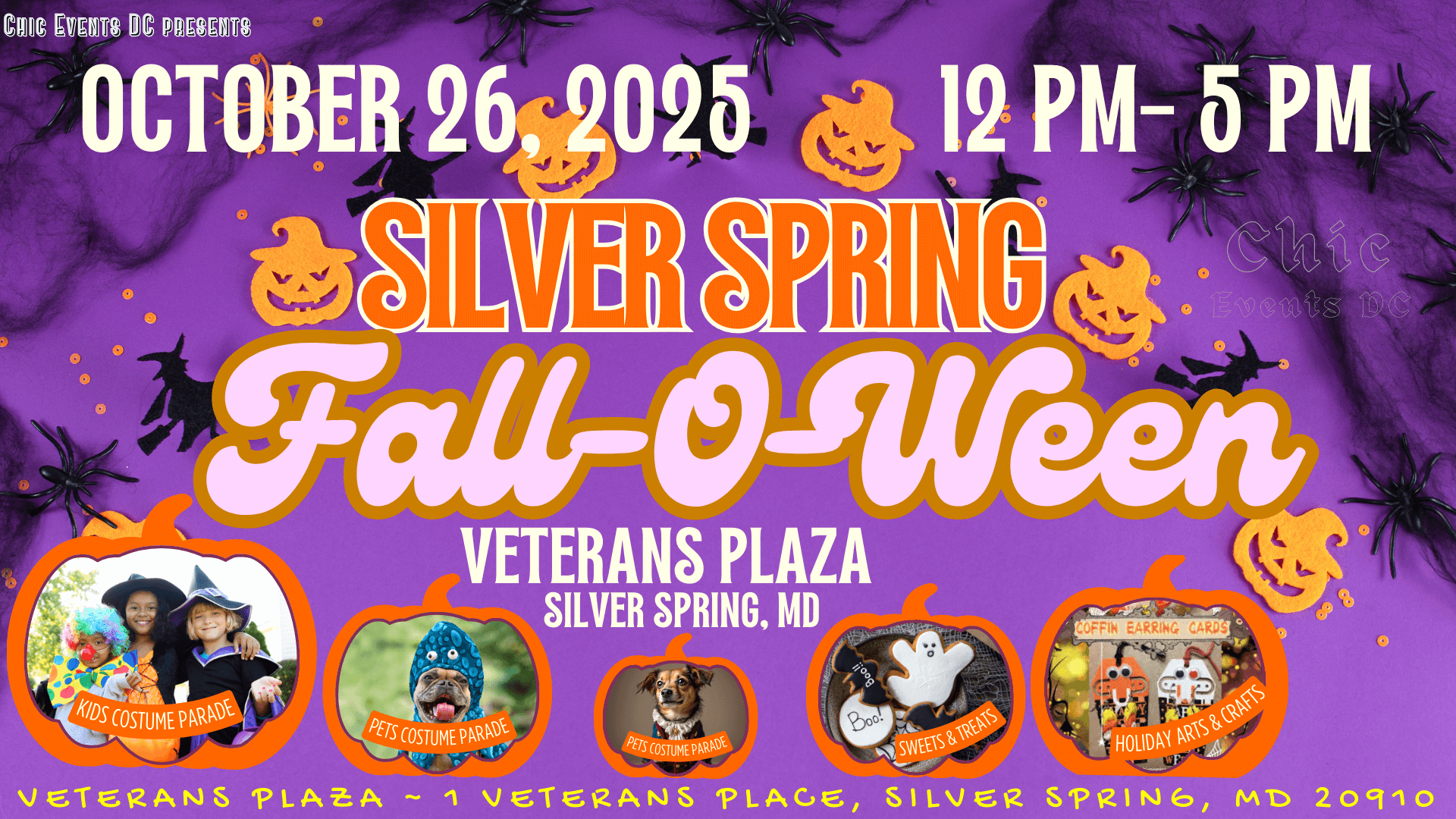 Silver Spring Fall-O-Ween @ Veterans Plaza, Silver Spring, Maryland, United States