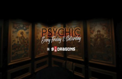 Psychic readings every Friday and Saturday in 9 Dragons at The Brook