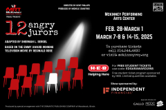MRT presents "12 Angry Jurors" onstage at McKinney Performing Arts Center