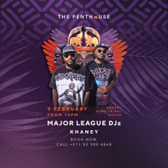 Afro - Tribal house with Major League Djz