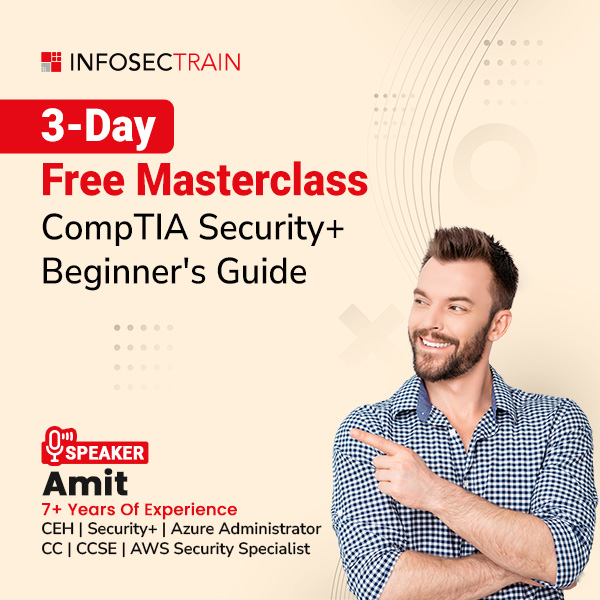 3-Day Free Masterclass: CompTIA Security+ Beginner's Guide, Online Event