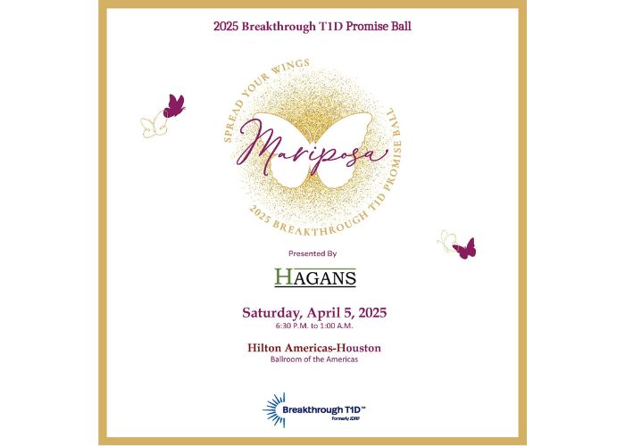 Breakthrough T1D 2025 Promise Ball “Mariposa: Spread Your Wings”, Houston, Texas, United States