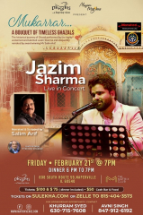 Mukarrar A Bouquet of Timeless Ghazals - Jazim Sharma Live