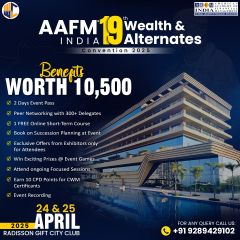 AAFM® India's 19th Wealth & Alternates Convention 2025!