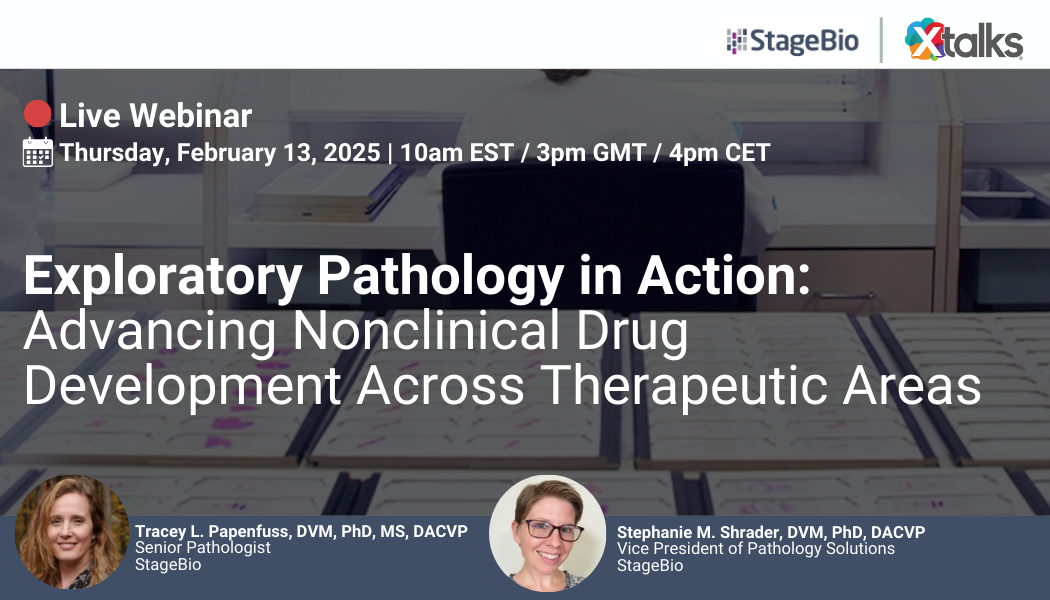 Exploratory Pathology in Action: Advancing Nonclinical Drug Development Across Therapeutic Areas, Online Event