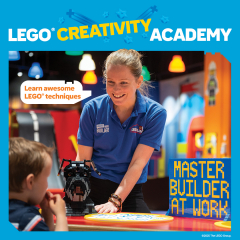 LEGO® Creativity Academy Event - LEGOLAND Discovery Center Bay Area from January 30-March 2, 2025