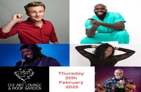 Collywobblers Comedy presents CLF Art Laughter Lounge Peckham : Tom Houghton , Michael Akadiri, London, England, United Kingdom