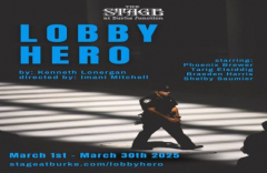 "LOBBY HERO" by Kenneth Lonergan. Showing at The Stage