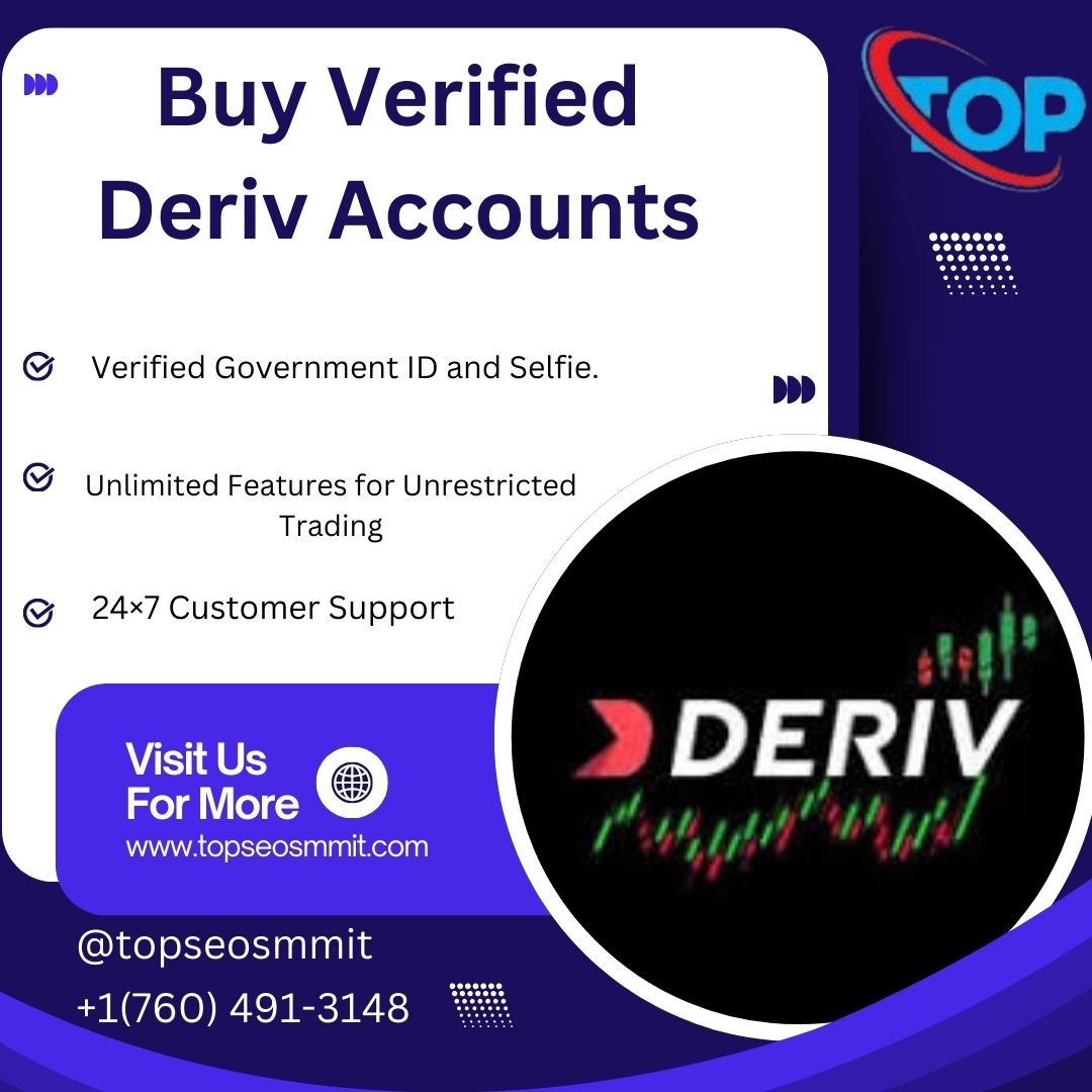 Buy Verified Deriv Accounts - TOPSEOSMMIT, Online Event