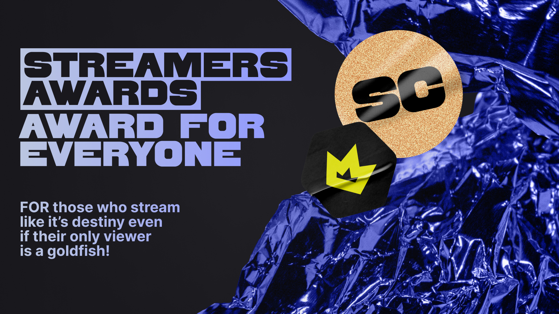Scatters Club Streamers Awards 2025 – Time to Make Streaming History!, Online Event