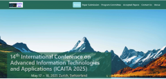14th International Conference on Advanced Information Technologies and Applications (ICAITA 2025)