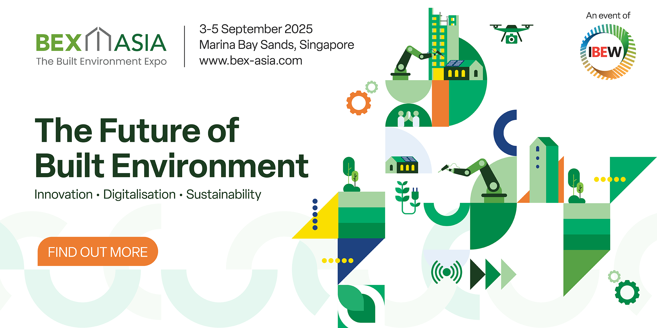 BEX Asia (The Built Environment Expo), Singapore, Central, Singapore