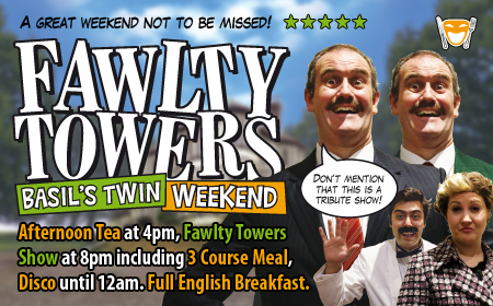 Fawlty Towers Basil's Twin Weekend 26/04/2025, Eastbourne, England, United Kingdom
