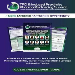 TPD and Induced Proximity Pharma Partnering Summit