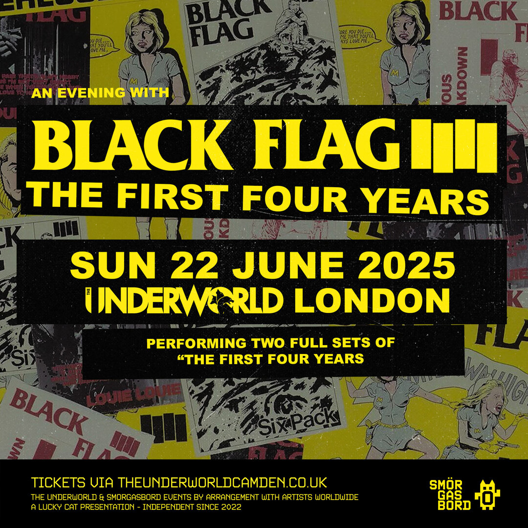 BLACK FLAG at The Underworld - London, London, England, United Kingdom