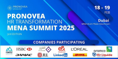 Pronovea HR Transformation MENA Summit 2025