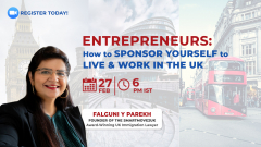 How to Sponsor Yourself to Live & Work in the UK